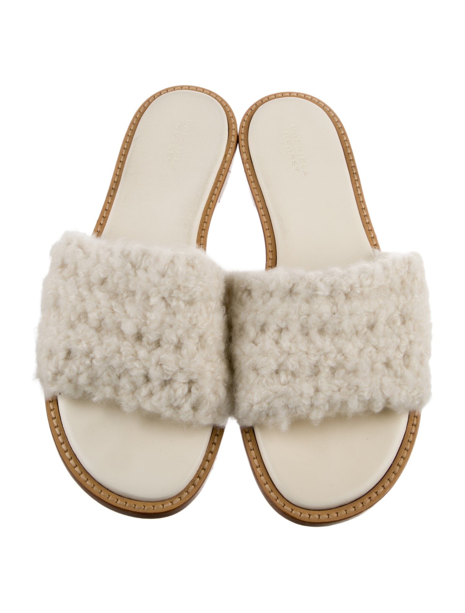 Gabriela Hearst Shearling Slides